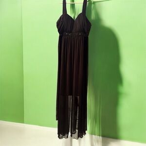 Elegant Black Evening Gown